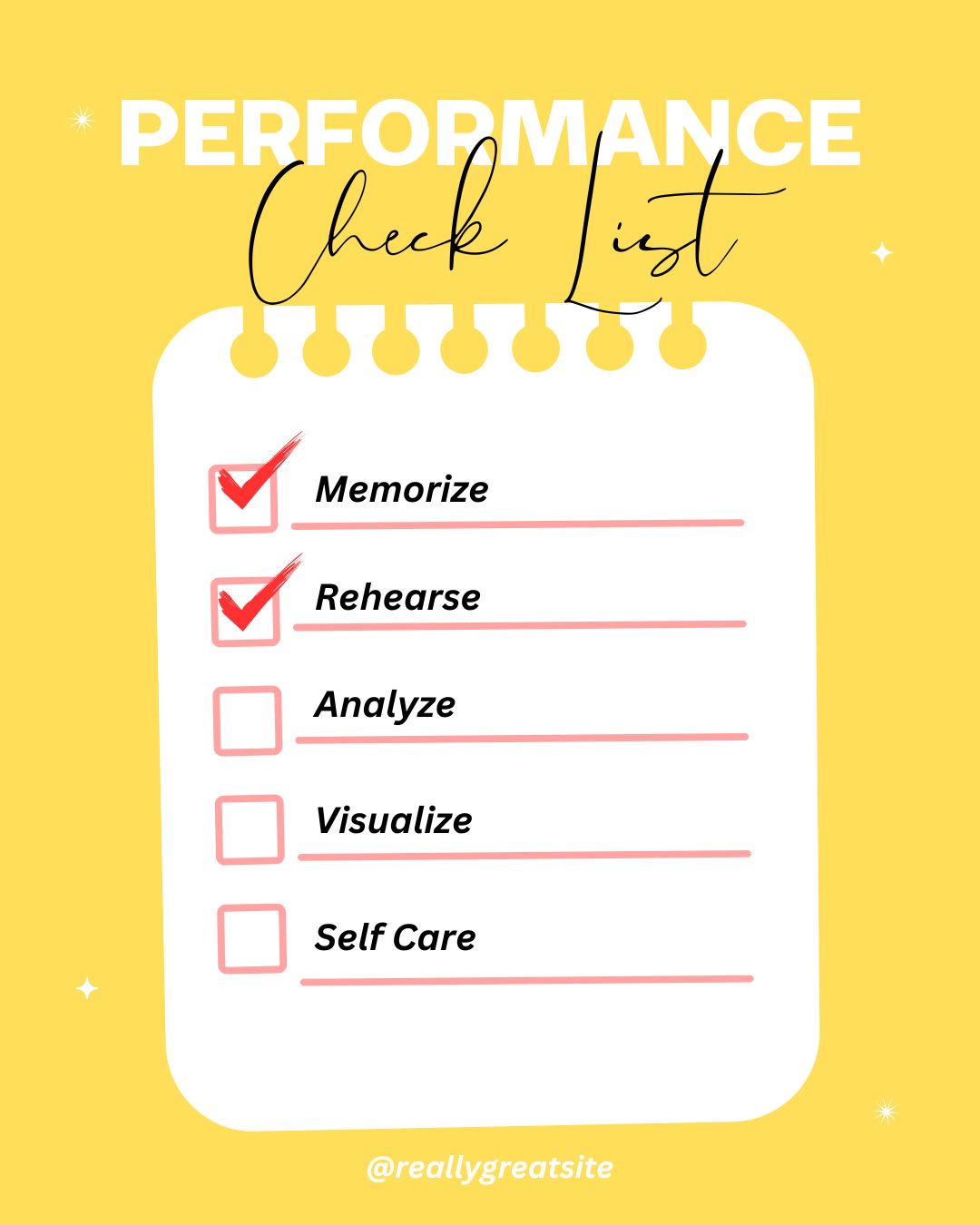 Performance Preparation